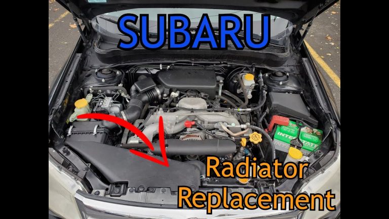 Subaru Forester Radiator Replacement Cost