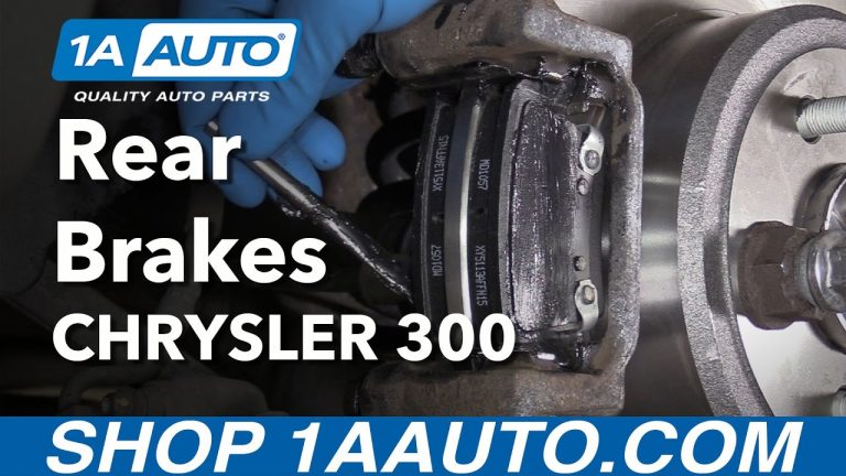 Chrysler 300 Brake Job Cost