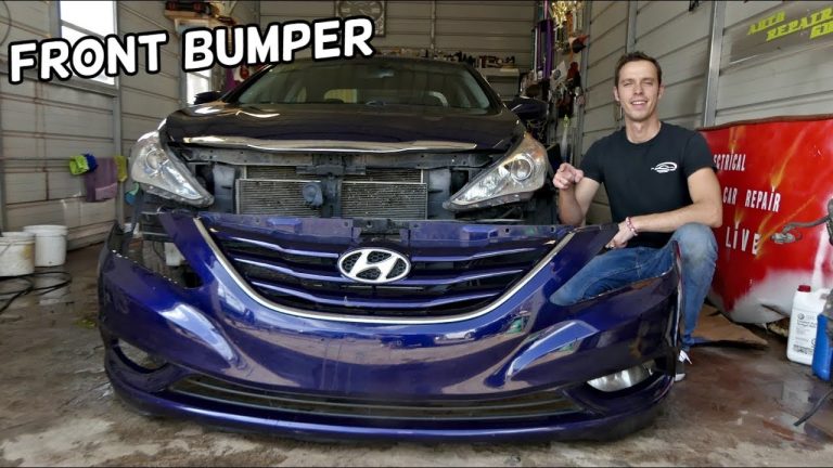 Hyundai Sonata Front Bumper Replacement Cost