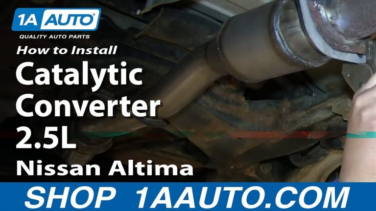 Cost to Replace Catalytic Converter Nissan Altima