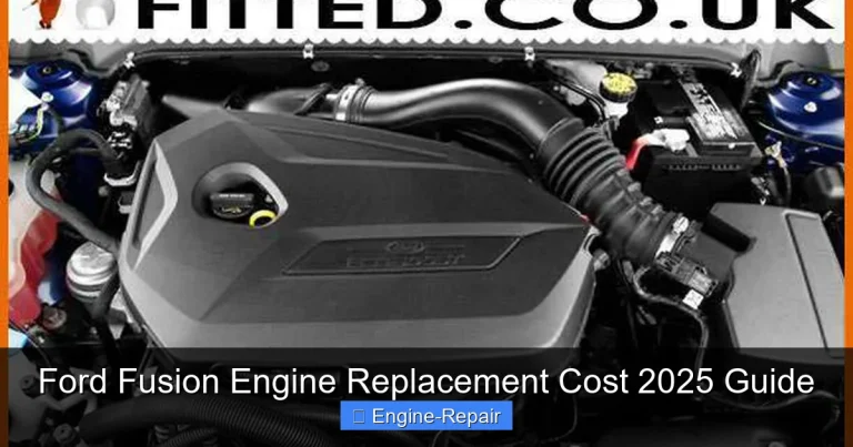 Ford Fusion Engine Replacement Cost 2025 Guide