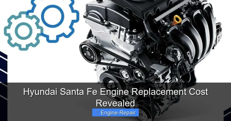 Hyundai Santa Fe Engine Replacement Cost Revealed