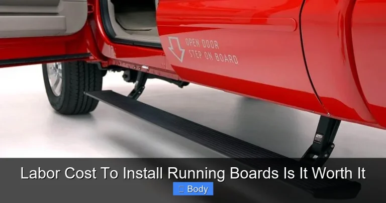 Labor Cost To Install Running Boards Is It Worth It