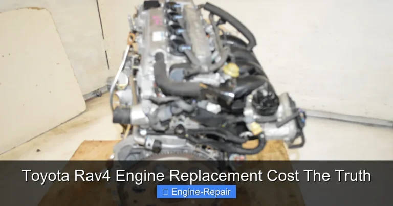 Toyota Rav4 Engine Replacement Cost The Truth
