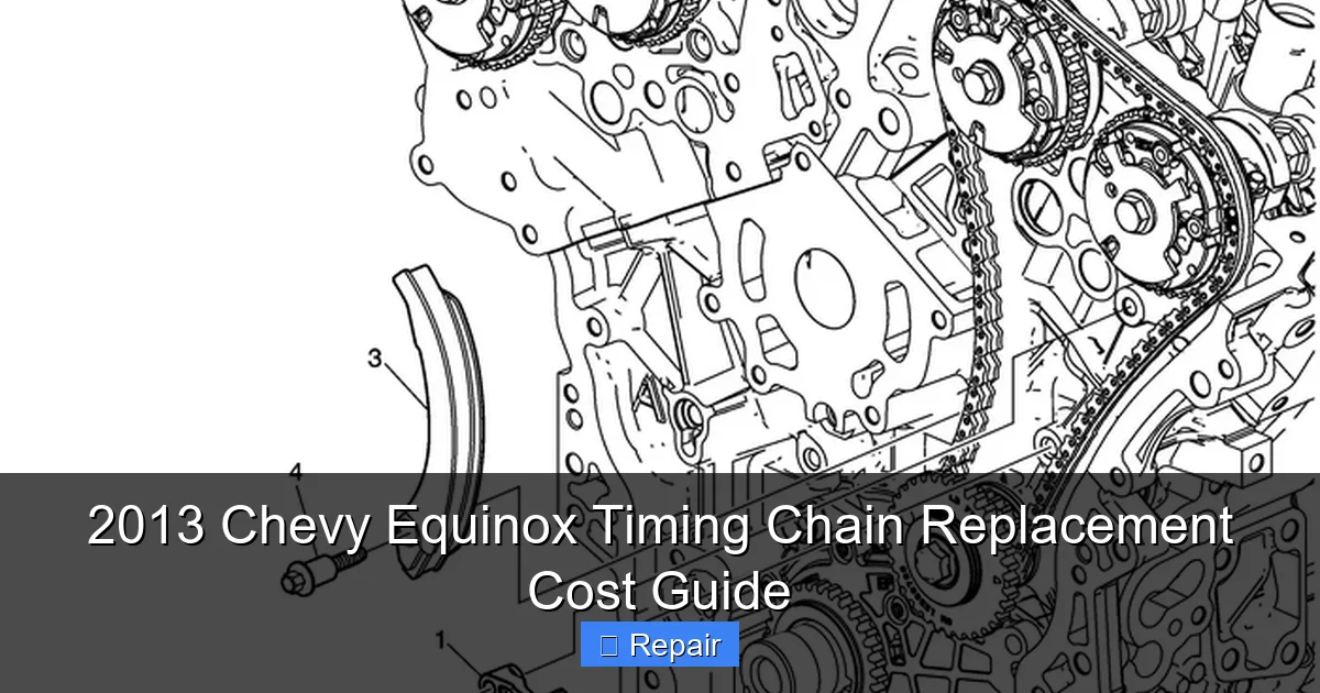 2013 Chevy Equinox Timing Chain Replacement Cost Guide