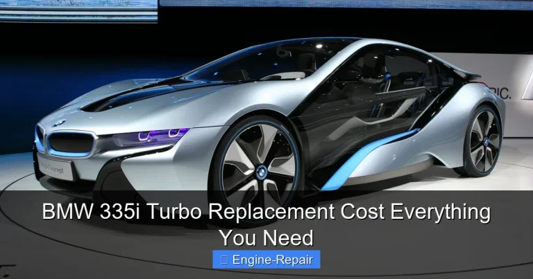 BMW 335i Turbo Replacement Cost Everything You Need