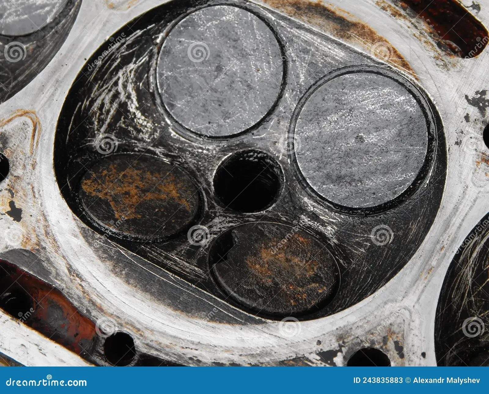 burnt exhaust valve repair cost