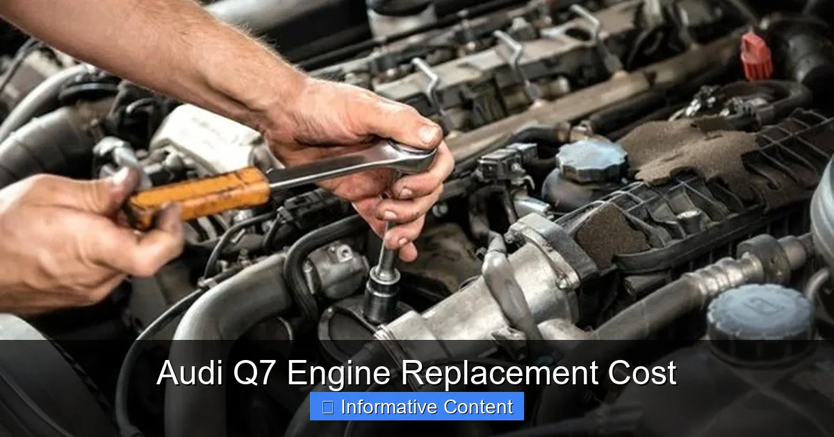 Audi Q7 Engine Replacement Cost