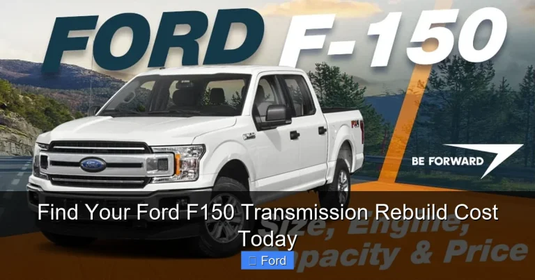 Find Your Ford F150 Transmission Rebuild Cost Today