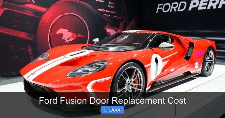 Ford Fusion Door Replacement Cost