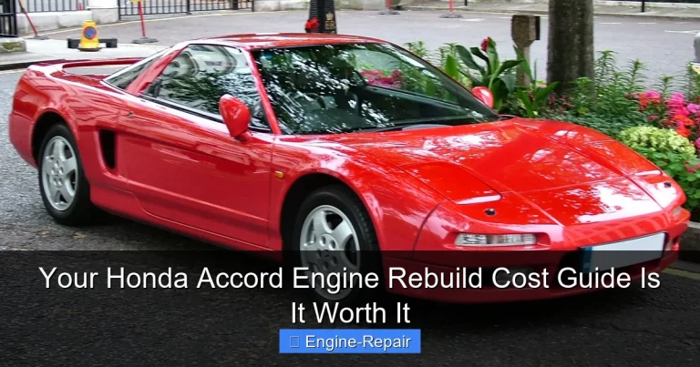 Your Honda Accord Engine Rebuild Cost Guide Is It Worth It