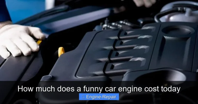 How much does a funny car engine cost today