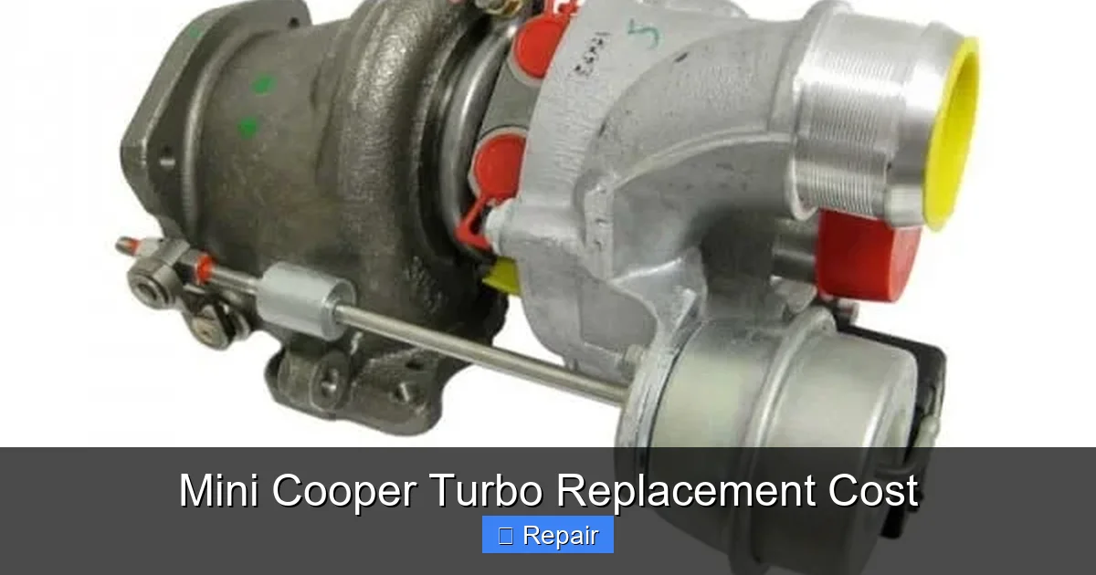 Mini Cooper Turbo Replacement Cost