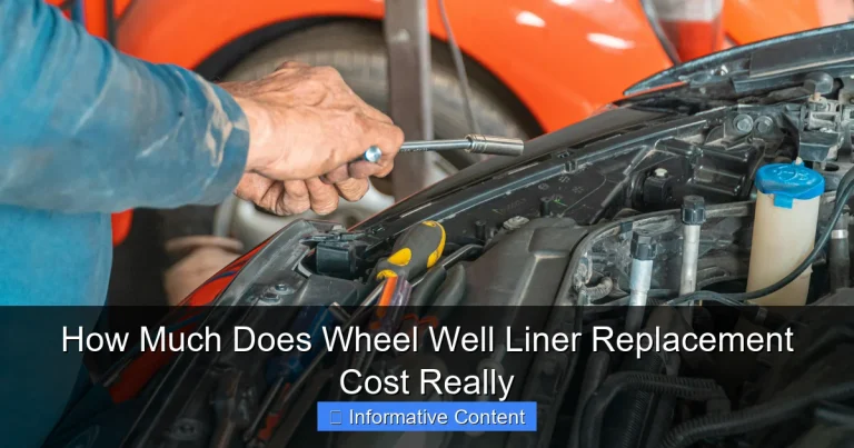 How Much Does Wheel Well Liner Replacement Cost Really