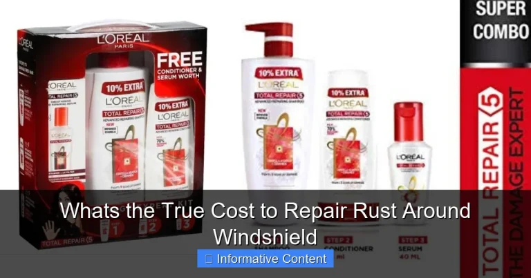 Whats the True Cost to Repair Rust Around Windshield