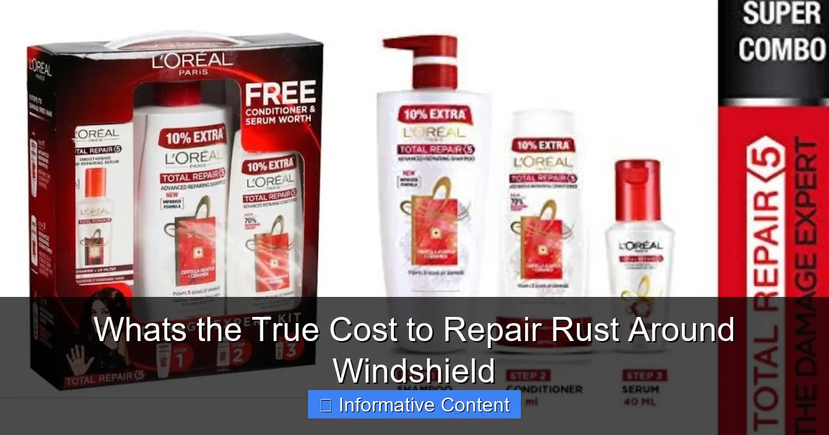 Whats the True Cost to Repair Rust Around Windshield