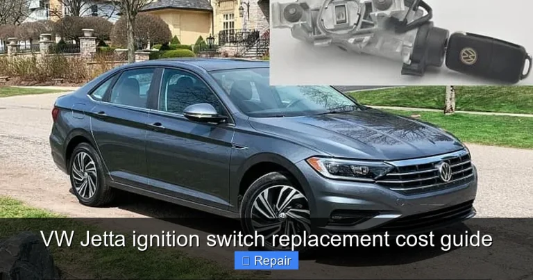 VW Jetta ignition switch replacement cost guide