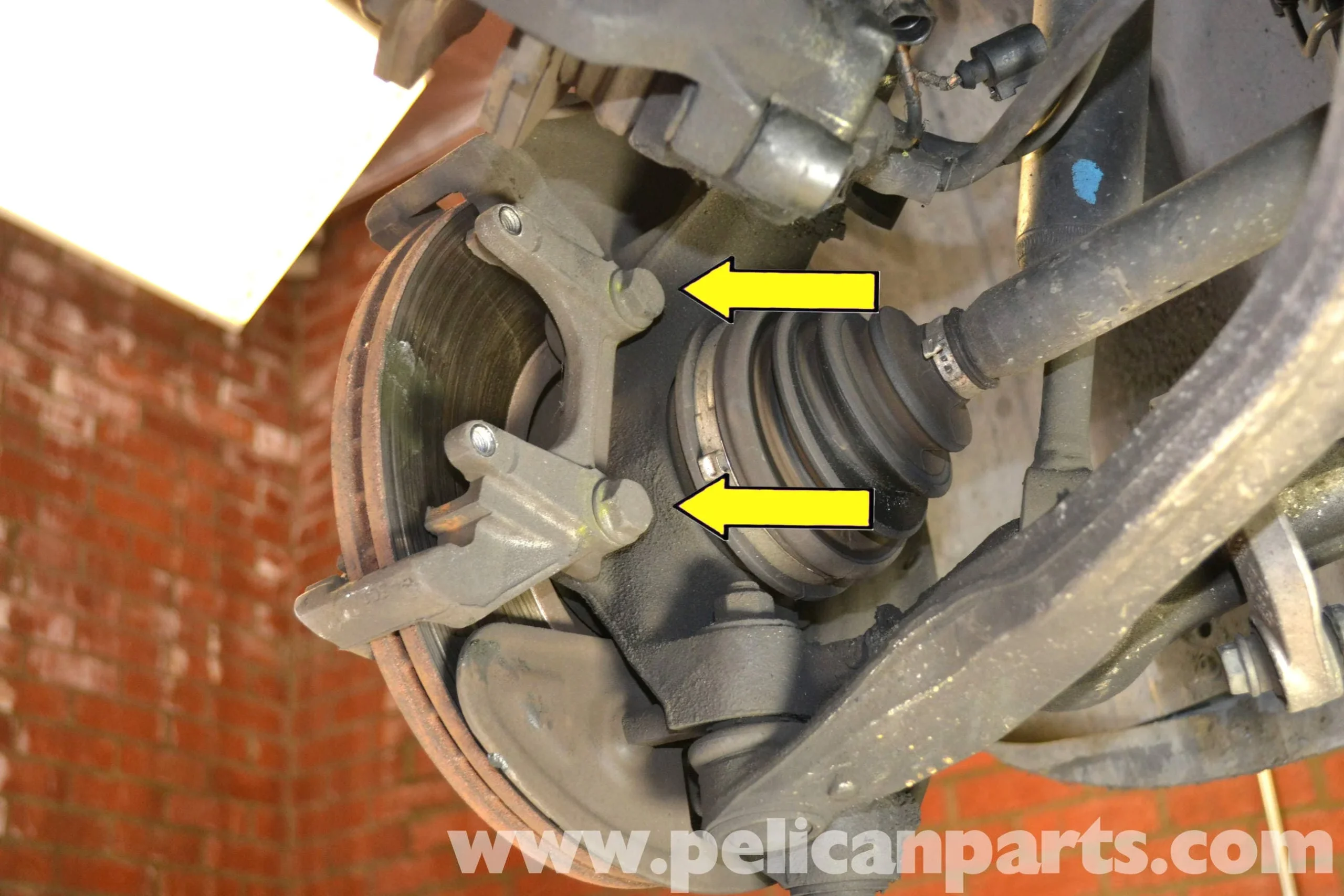 vw passat brake pads and rotors cost