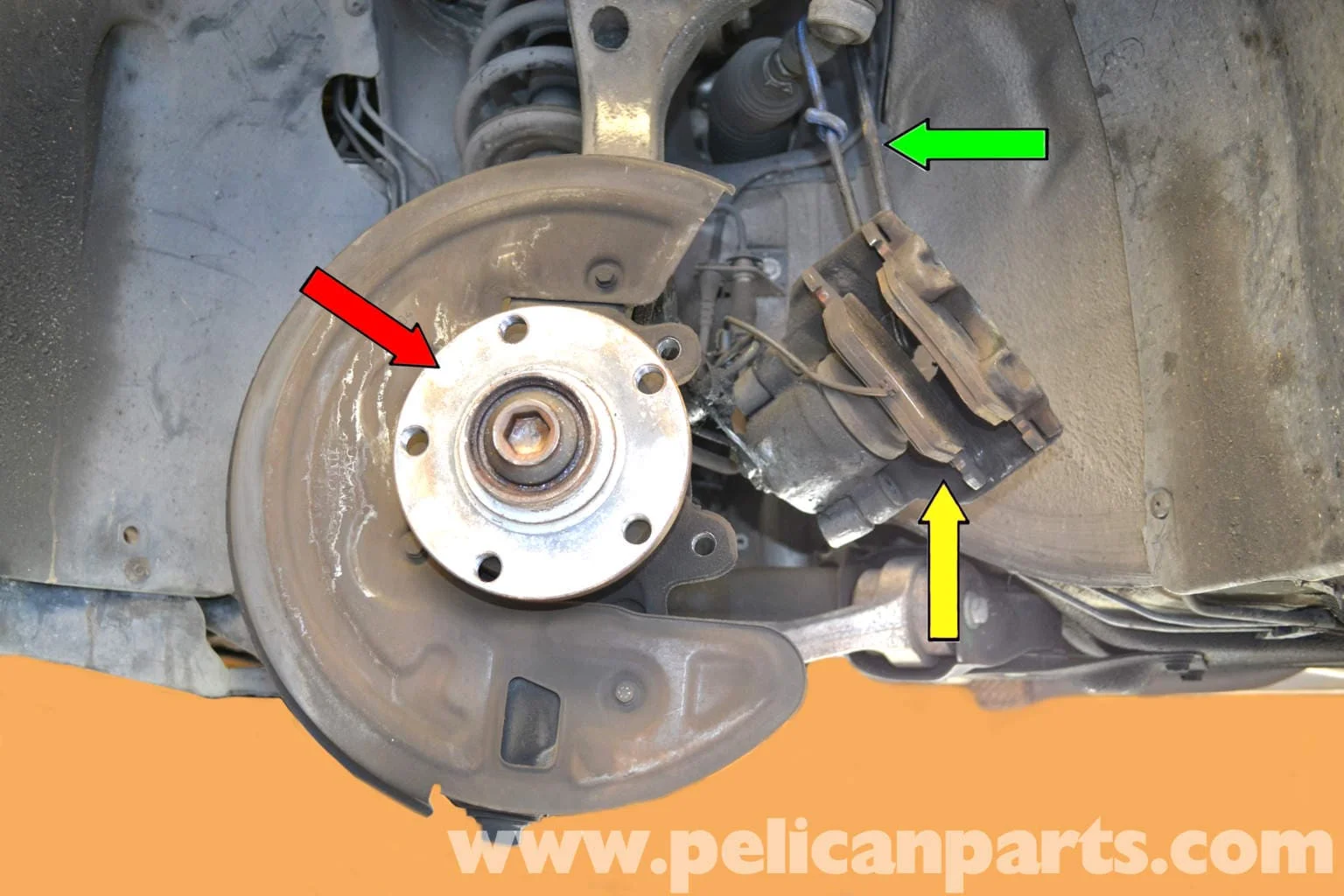 vw passat brake pads and rotors cost
