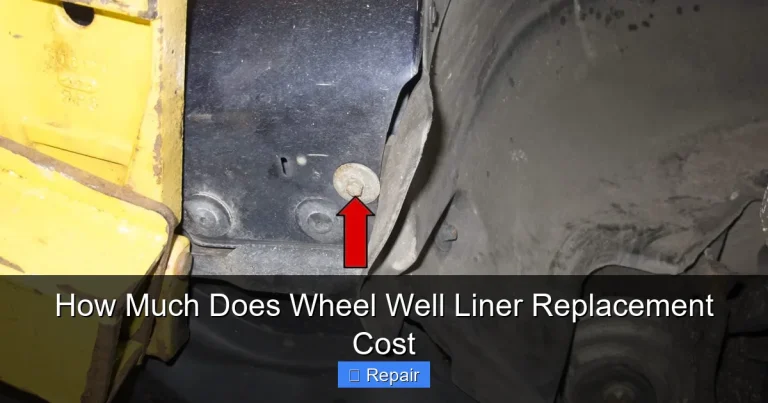 How Much Does Wheel Well Liner Replacement Cost